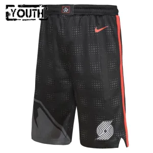 Nike Portland Trail Blazers Shorts City Edition 24/25 Swingman Für Kinder