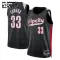 Nike Portland Trail Blazers Toumani Camara Trikot City Edition 24/25 Swingman Schwarz Für Kinder