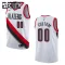 Nike Portland Trail Blazers Trikot Personalisiert Association Edition Swingman Weiß Für Kinder