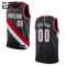 Nike Portland Trail Blazers Trikot Personalisiert Icon Edition Swingman Schwarz Für Kinder