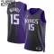 Jordan Sacramento Kings Davion Mitchell Trikot Statement Edition 23/24 Swingman Lila Für Kinder