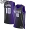 Jordan Sacramento Kings Domantas Sabonis Trikot Statement Edition 23/24 Swingman Lila Für Kinder