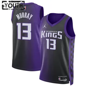 Jordan Sacramento Kings Keegan Murray Trikot Statement Edition 23/24 Swingman Lila Für Kinder