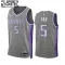 Nike Sacramento Kings De Aaron Fox 5 Trikot City Edition 22/23 Swingman Grau Für Kinder