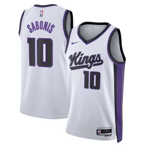 Nike Sacramento Kings Domantas Sabonis Trikot Association Edition 23/24 Swingman Weiß Für Herren