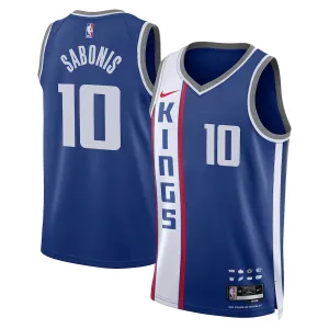 Nike Sacramento Kings Domantas Sabonis Trikot City Edition 23/24 Swingman Blau Für Herren Nike Sacramento Kings Domantas Sabonis Trikot City Edition 23/24 Swingman Blau Für Herren