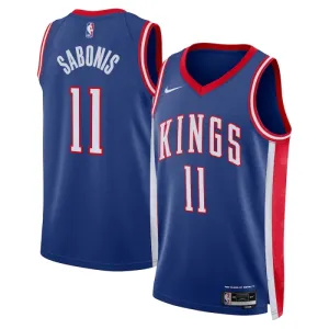 Nike Sacramento Kings Domantas Sabonis Trikot City Edition 24/25 Swingman Blau Für Herren