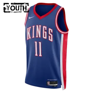 Nike Sacramento Kings Domantas Sabonis Trikot City Edition 24/25 Swingman Blau Für Kinder