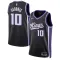 Nike Sacramento Kings Domantas Sabonis Trikot Icon Edition 23/24 Swingman Schwarz Für Herren