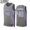 Nike Sacramento Kings Harrison Barnes 40 Trikot City Edition 22/23 Swingman Grau Für Kinder