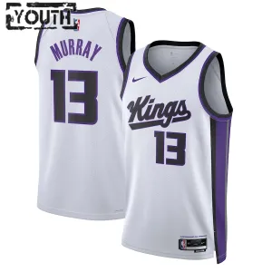 Nike Sacramento Kings Keegan Murray Trikot Association Edition 23/24 Swingman Weiß Für Kinder