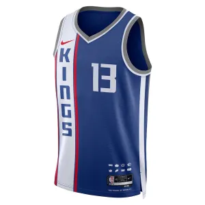 Nike Sacramento Kings Keegan Murray Trikot City Edition 23/24 Swingman Blau Für Herren