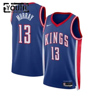 Nike Sacramento Kings Keegan Murray Trikot City Edition 24/25 Swingman Blau Für Kinder