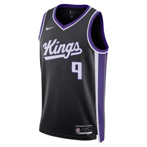 Nike Sacramento Kings Kevin Huerter Trikot Icon Edition 23/24 Swingman Schwarz Für Herren