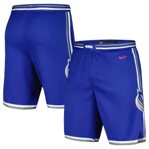 Nike Sacramento Kings Shorts City Edition 23/24 Swingman Blau Für Herren