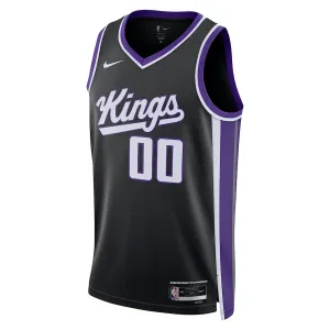 Nike Sacramento Kings Trikot Personalisiert Icon Edition 23/24 Swingman Schwarz Für Herren