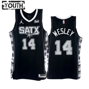 Jordan San Antonio Spurs Blake Wesley 14 Trikot Statement Edition Swingman Schwarz Für Kinder Jordan San Antonio Spurs Blake Wesley 14 Trikot Statement Edition Swingman Schwarz Für Kinder