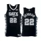 Jordan San Antonio Spurs Malaki Branham 22 Trikot Statement Edition Swingman Schwarz Für Herren