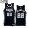 Jordan San Antonio Spurs Malaki Branham 22 Trikot Statement Edition Swingman Schwarz Für Kinder