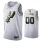 Nike San Antonio Spurs Golden Edition Trikot Personalisiert Swingman Weiß Für Herren