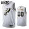 Nike San Antonio Spurs Golden Edition Trikot Personalisiert Swingman Weiß Für Kinder