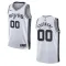 Nike San Antonio Spurs Trikot Personalisiert Association Edition Swingman Weiß Für Herren