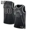 Nike San Antonio Spurs Trikot Personalisiert Classic Edition 22/23 Swingman Schwarz Für Kinder