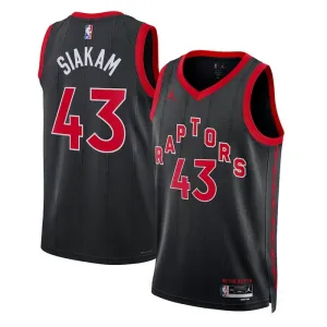 Jordan Toronto Raptors Pascal Siakam 43 Trikot Statement Edition Swingman Schwarz Für Herren