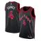 Jordan Toronto Raptors Scottie Barnes 4 Trikot Statement Edition Swingman Schwarz Für Herren