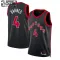 Jordan Toronto Raptors Scottie Barnes 4 Trikot Statement Edition Swingman Schwarz Für Kinder
