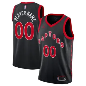 Jordan Toronto Raptors Trikot Personalisiert Statement Edition Swingman Schwarz Für Herren