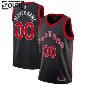 Jordan Toronto Raptors Trikot Personalisiert Statement Edition Swingman Schwarz Für Kinder