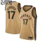Nike Toronto Raptors Dennis Schroder Trikot City Edition 23/24 Swingman Gold Für Kinder