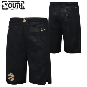 Nike Toronto Raptors Shorts City Edition 22/23 Swingman Für Kinder