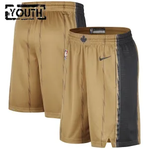 Nike Toronto Raptors Shorts City Edition 23/24 Swingman Für Kinder