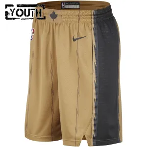 Nike Toronto Raptors Shorts City Edition 23/24 Swingman Für Kinder