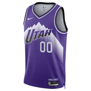 Jordan Nike Utah Jazz Clarkson Trikot City Edition 23/24 Swingman Lila Für Herren