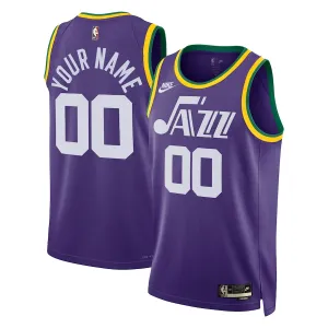 Nike Utah Jazz Edition Trikot Personalisiert Hardwood Classics 23/24 Swingman Für Herren