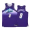 Nike Utah Jazz Jarred Vanderbilt 8 Trikot Classic Edition 22/23 Swingman Lila Für Herren