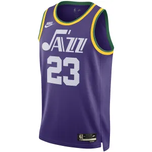 Nike Utah Jazz Lauri Markkanen Trikot Classic Edition 23/24 Swingman Lila Für Herren
