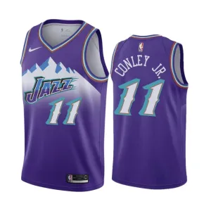 Nike Utah Jazz Mike Conley JR 11 Trikot Classic Edition 22/23 Swingman Lila Für Herren