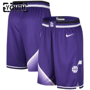 Nike Utah Jazz Shorts City Edition 23/24 Swingman Für Kinder