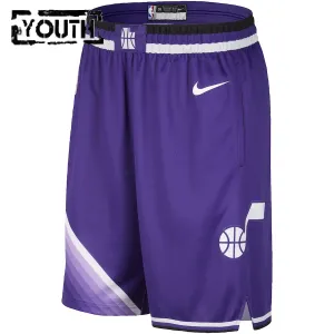 Nike Utah Jazz Shorts City Edition 23/24 Swingman Für Kinder
