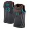 Jordan Nike Washington Wizards Poole Trikot City Edition 23/24 Swingman Schwarz Für Herren