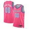 Nike Washington Wizards Trikot Personalisiert City Edition 22/23 Swingman Pink Für Herren