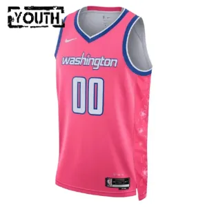 Nike Washington Wizards Trikot Personalisiert City Edition 22/23 Swingman Pink Für Kinder