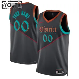 Nike Washington Wizards Trikot Personalisiert City Edition 23/24 Swingman Für Kinder