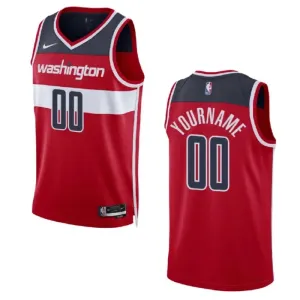 Nike Washington Wizards Trikot Personalisiert Icon Edition Swingman Rot Für Herren