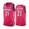 Washington Wizards Daniel Gafford 21 Trikot City Edition 22/23 Swingman Rosa Kirschblüte Für Herren