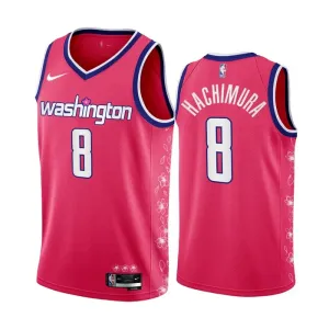 Washington Wizards Rui Hachimura 8 Trikot City Edition 22/23 Swingman Rosa Kirschblüte Für Herren Washington Wizards Rui Hachimura 8 Trikot City Edition 22/23 Swingman Rosa Kirschblüte Für Herren